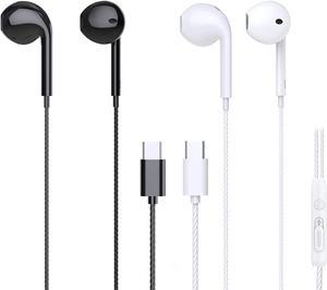  USB C Headphones 4 Pack, USB Type C Earbuds HiFi