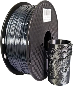 CC3D Silk Black PLA Filament 1.75mm 1KG 3D Printing Filament Silky Black Gloss Shiny Metallic PLA Black 3D Printer Material FDM 3D Printer CC3D Silk Black PLA Filament 1.75mm 1KG 3D Printing Filament Silky Black Gloss Shiny Metallic PLA Black 3D Printer Material FDM 3D Printer