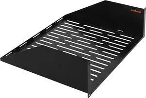 ECHOGEAR 3U Rack Shelf - Universal Design Works with Any Rack - Holds 75bs of Servers, Network Gear, or AV Equipment - 15" Deep Steel Shelf with Ventilated Design - Install Hardware Included