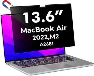 FILMEXT MacBook Air 13.6 inch Screen Protector 2022, Bubble Free Anti Blue  Light Screen Protector for Macbook Air 13.6 M2 2022 A2681-Eye