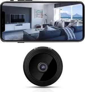 Herlitz Spy Camera - Hidden Camera - HD 1080P - Best Mini Spy Camera - Secret Camera - Nanny Cam - Small Cameras for Spying - Surveillance Camera Full HD