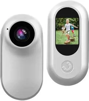 METRICSQUARE Wireless Spy Camera Mini Hidden Camera with Screen, Small Video Recorder Action Camera Security Camera Wearable Camera Body Camera Car Camera with Night Vision