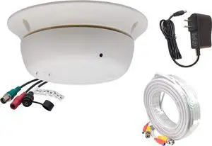 Evertech HD 1080P Nanny Covert Hidden Security Camera with Power Supply and Video Power Cable Set