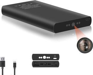 mom faves 1080P Hidden Camera Power Bank, 10,000mAh Spy Camera with Night Vision Gravity Sensor Motion Detection Video Recording for Indoor Outdoor up to 128GB No WiFi