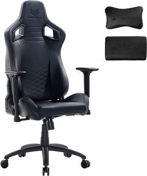 VICTORAGE Gaming Chair | Ergonomically Computer Gaming Chair with Headrest and Lumbar Support | Adjustable Reclining Large Chair for Adults and Teens | PU Leather and 2D Armrests | 400Lbs Support