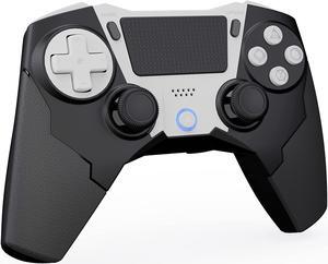 Wireless Controller for PS-4/Slim/Pro/PS3/PC/IOS with Programming, Built-in Speaker/Enhanced Dual Vibration/6-Axis Motion Sensor Function