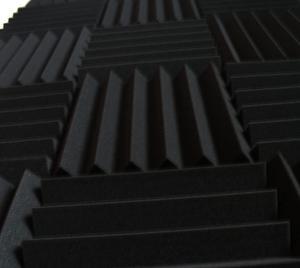 48 Acoustic Foam Panel Wedge Studio Soundproofing Wall Tiles 12" X 12" X 2"