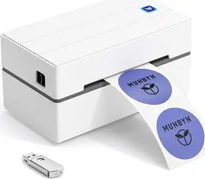 P130, 4x6 USB Thermal Label Printer, Desktop Label Printer for Packages Home Small Business, Easy Setup Compatible with Mac, Windows, UPS, USPS