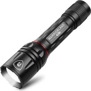 Rechoo High-Powered LED Flashlight S2000, Upgraded Powerful 2000 High Lumens Flashlights with 3 Modes, Zoomable, Water Resistant Flash Light for