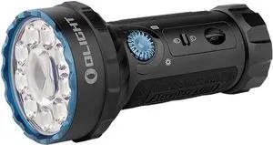 OLIGHT Marauder Mini Rechargeable Flashlight, 7,000 Lumens Brightest Flashlights with 600 Meters Beam Distance, MCC3 Magnetic Charging Handheld Lights for Outdoors, Hunting, and Searching(Black)