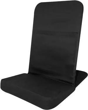 BackJack Floor Chair, Extra Large, Black