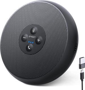 EMEET USB Speakerphone, M1A Zoom Certified AI Mics 360°Voice Pickup USB Type C-A Plug&Play Computer Speakers with Microphone, Fast Mute Noise Reduction Echo Cancellation for 5-8 People for Zoom Teams