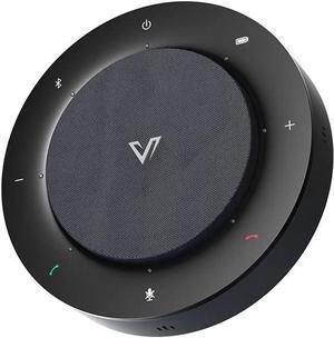 AV Access USB/Bluetooth Speakerphone Full-Duplex Audio, 4 AI Mics Beamforming, 8 Meter 360°Voice Pickup, Loud & Clear, Echo Cancellation, for Skype Zoom Conference Calls