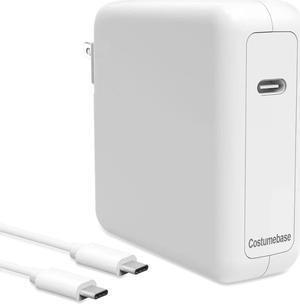 Mac Book Pro Charger - 109W USB C Fast Charger Power Adapter Compatible with MacBook Pro 16, 15, 14, 13 Inch, New MacBook Air 13 Inch, IPad Pro and All USB C Device, Included 6.6ft Cable