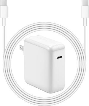[Apple MFi Certified] Mac Book Pro Charger-96W USB C Power Adapter Apple Mac Book Charger 7.2Ft Cable Compatible with Mac Book Pro,Mac Book Air 16 15 14 13 inch, iPad Pro and All USB C Device