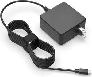 Charger for  Chromebook (UL Safety Certified) USB C 45W Fast Charging 7.5FT Cable Compact Design