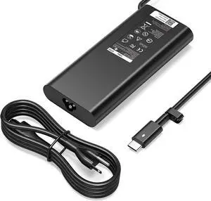 Replacement Dell 130W Laptop Charger USB C Type C AC Adapter for Dell Precision 5530 2in1 5550 5750 3560 3550 XPS 15 9500 17 9700 Latitude 7410 5510 9410 9510 DA130PM170 HA130PM170 Power Supply Cord