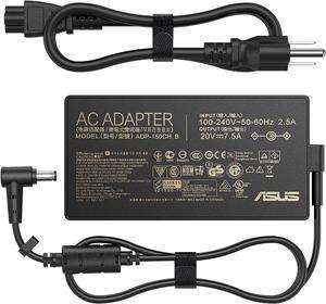 150W 20V 7.5A Power Adapter ADP-150CH B for Asus A18-150P1A TUF Gaming FA506 FA706 FX505GT FX705GT Laptop Charger Asus 150w TUF Gaming fx705gm ROG Strix Scar III G531GD Power Supply