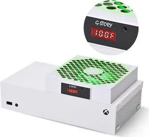 G-STORY Cooling Fan for Xbox Series S, Auto 3 Speed Adjust Temp Display RGB G-STORY Cooling Fan for Xbox Series S, Auto 3 Speed Adjust Temp Display RGB