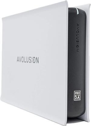 Avolusion PRO-5X Series 3TB USB 3.0 External Gaming Hard Drive for PS5 Game Console (White) - 2 Year Warranty