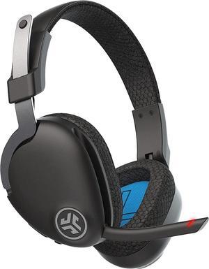 JLab JBuds Work Wireless Headset with Microphone - Over Ear Computer Headsets, Wired or Wireless Headphones with 60+ Playtime - Multipoint Bluetooth Headset for Laptop, Teams, Office with Mic (1 Pack)