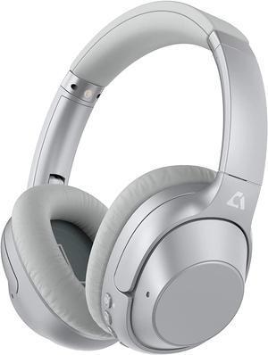 Ankbit E500 Noise Cancelling Headphones - Wireless Bluetooth Headphones,Hi-Res Audio Deep Bass Over-Ear Headphones,75H Playtime,Memory Foam Ear Cups,Bluetooth 5.2 Headphones for Travel/Home/Office