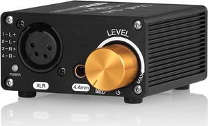 Douk Audio U5 Headphone Amps, Mini Fully Balanced Amplifier for Home Desktop PC XLR / 4.4mm Headsets, DC 5V