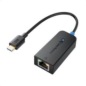 Cable Matters USB C to 2.5gb Ethernet Adapter, USB-C to 2.5 Gigabit Ethernet Adapter (2.5gb USB C Ethernet Adapter, Ethernet USB C) - Compatible with Thunderbolt 4 for MacBook, Not Work with Mac Mini