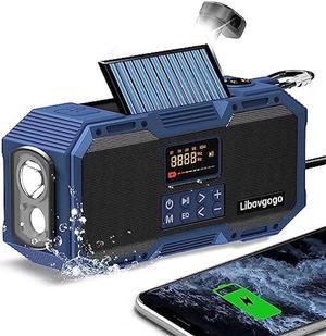 solar powered waterproof bluetooth speaker