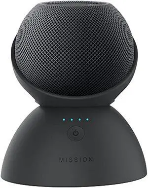 Mission Battery Base for HomePod Mini (Black) (Make HomePod Portable)