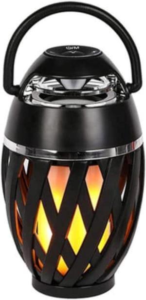 LED Flame Speaker Lamp, Unique Men Gifts Torch Atmosphere Outdoor Echo Portable Stereo Bluetooth Speakers with HD Audio and Enhanced Bass Night Light BT 5.0 for iPhone Android Electronics For Men