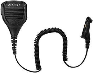 AIRSN Shoulder Mic Speaker Compatible with Motorola XPR 6550 XPR 7550 XPR 7550e APX 6000 Walkie Talkiewith 3.5mm Audio Jack, Heavy Duty Handheld Microphone Reinforced Cable