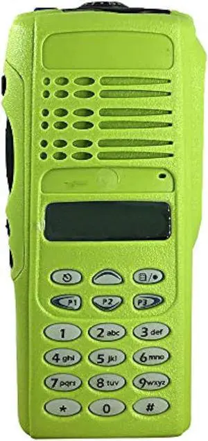 VBLL Green Full-keypad Repair Housing Case Cover with LCD Display and OEM Speaker for HT1250 Radio