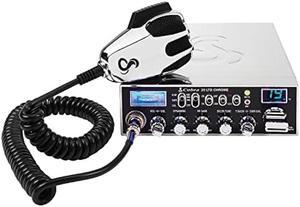 Cobra 29 LTD Professional CB Radio - Easy to Operate Emergency Radio, Instant Channel 9, 4-Watt Output, Full 40 Channels, Adjustable Receiver and SWR Calibration, Dual-Mode AM/FM Access, Chrome