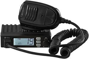 Cobra 19 MINI Recreational CB Radio - 40 Channels, Travel Essentials, Time Out Timer, VOX, Auto Squelch, Auto Power, Instant Channel 9/19, 4-Watt Output, Easy to Operate, Black