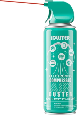 Compressed Air Duster Can for Electronics - 10oz Keyboard Cleaner Air Spray for Computer Cleaning 1PCS Compressed Air Duster Can for Electronics - 10oz Keyboard Cleaner Air Spray for Computer Cleaning 1PCS