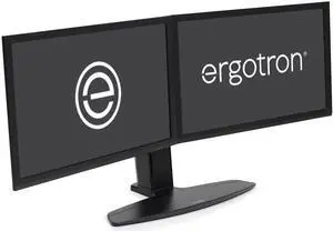 Ergotron Neo-Flex Dual Monitor Stand for Desk, Double VESA Mount for 2 Monitors Up to 24 Inches Black Ergotron Neo-Flex Dual Monitor Stand for Desk, Double VESA Mount for 2 Monitors Up to 24 Inches Black