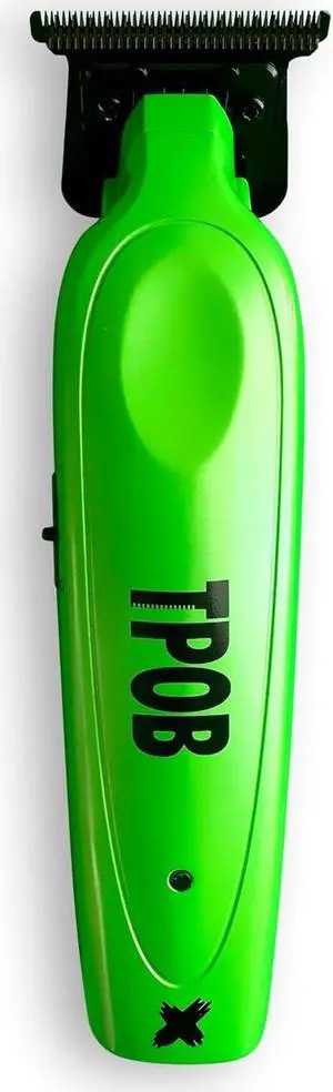TPOB X Digital Brushless 7200rpm Professional Hair Trimmer Hair Clippers for Men, Psycho Blade Trimmer Cordless Rechargeable Edgers Clippers (X Trimmer Slime)