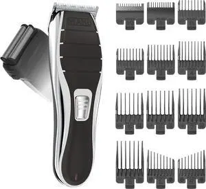 Wahl Clipper 2-in-1 Hair Clipper and Shaver Lithium-Ion Rechargeable Cord Cordless Hair Clipper and Shaver Combo Kit - Model 79568
