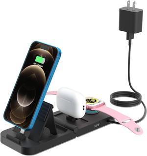 3-in-1 Charging Station for iPhone - Charger Multiple Devices Station, Multiple Devices for iPhone