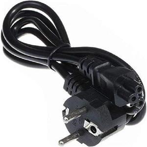 ABC Products EU Europe French German Spain Italy Region C5 Cloverleaf Power Supply Adapter Cord Mains Cable Lead Plug for Laptop Acer Dell HP Compaq Sony Toshiba Vaio Delta etc 1.8M Long