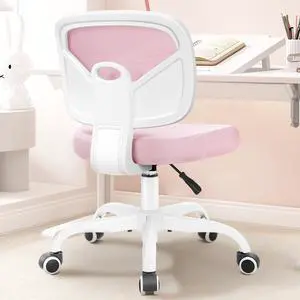 Primy Kids 16.7'' Adjustable Height Chair and Ottoman, for 4-12, Growing Teen Office Chair for Home/School/Office