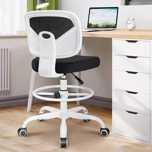 Primy Mesh Drafting Chair White