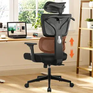 Primy Ergonomic Executive Computer Office Chair Black