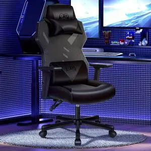 Primy Breathable Racing Style Swivel Gaming Chair, Adjustable Ergonomic Computer Chair with Lumbar Support