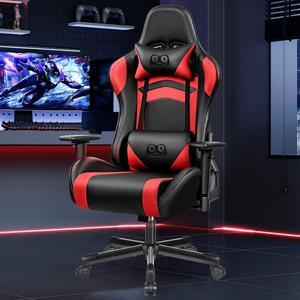 Primy Ergonomic Gaming Chair with Adjustable Height, Racing-Inspired Design, Complete with Headrest & Lumbar Support for Ultimate Computer Gaming Experience