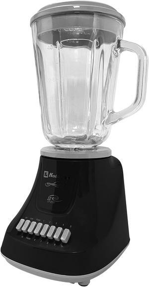 Koblenz LKM 5970 VN Gourmet 51 Oz Countertop Blender with 500-Watt Base and Total Crushing Technology for Smoothies, Ice and Frozen Fruit, Salsa, Black