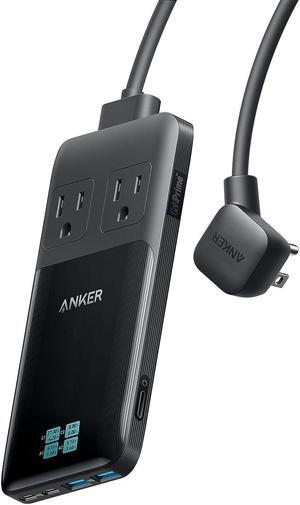 Prime 6-in-1 USB C Charging Station 140W Compact Power Strip for Work and Travel 5 ft Detachable Extension Cord with 6 Ports for iPhone 15/15 Plus/15 Pro/15 Pro Max(Non-Battery Non-Wireless)