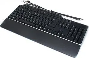 Genuine 1RW52 KB522 X20M8 7VHY1 Dell Business Multimedia USB Wired 104-Key 14-Hot Keys 2 USB Hub Keyboard Compatible Part Numbers: 1RW52, KB522, X20M8, 7VHY1