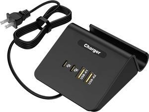 USB C Charging Station 45W USB C Charger Block with 2 USB C 20W PD Fast Charging Station for Multiple Devices for iPhone 14/13/12/11, Samsung Galaxy,iPad Pro